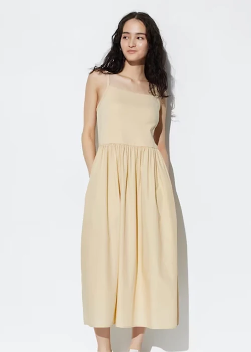 Uniqlo mix bra underwear dress in lotion, €39.90. Pic: Uniqlo