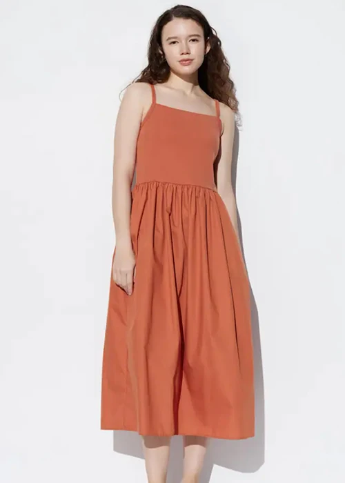 Uniqlo mix bra underwear dress in peach, €39.90. Pic: Uniqlo