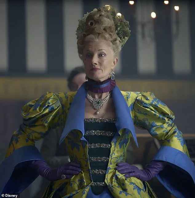 Among the supporting cast is Joely Richardson who stars as newspaper magnate Lady Eularia Moggerhange