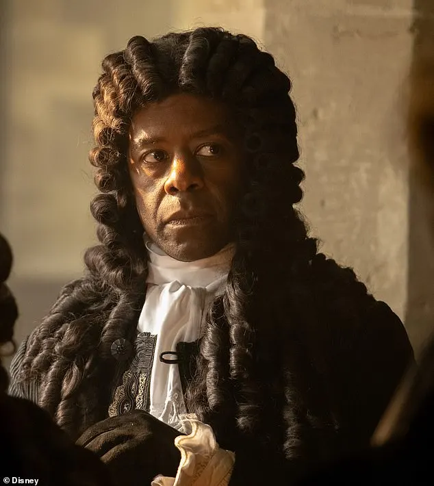 Adrian Lester stars as the Earl of Poynton, a power-hungry character who pursues the fugitive Nell