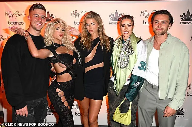 Mitchel Taylor, Hannah Elizabeth, Arabella Chi, Demi Sims and Casey O'Gorman (pictured L-R)