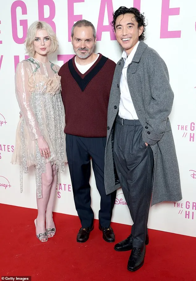 Lucy and Justin were also joined on the red carpet by writer and director Ned