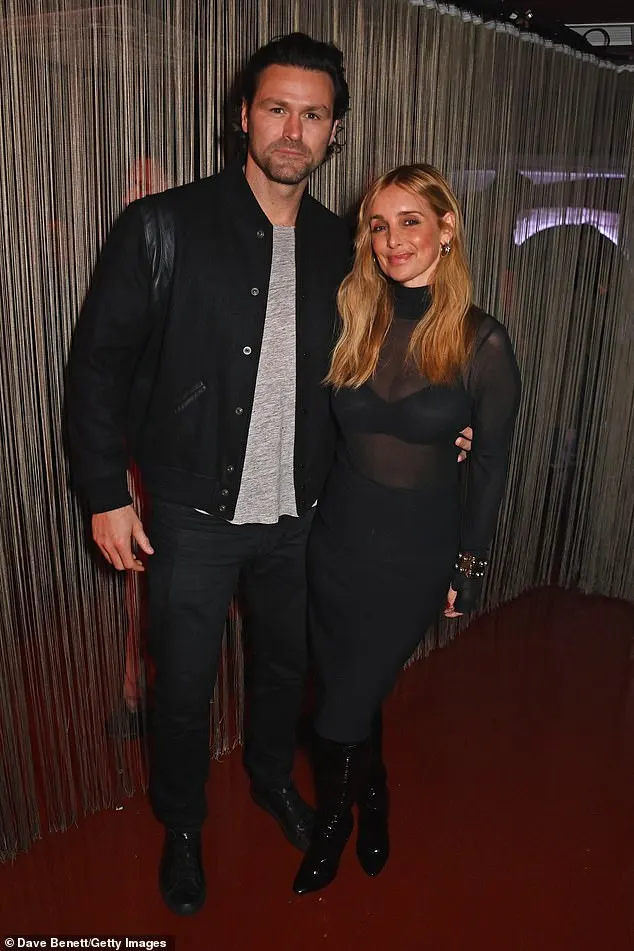 Louise Redknapp, 49, looked sensational in an all-black ensemble as she arrived alongside boyfriend Drew Michael, 40, for the evening