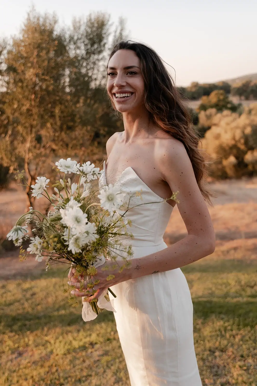 Image may contain Flower Flower Arrangement Flower Bouquet Plant Face Happy Head Person Smile and Photography