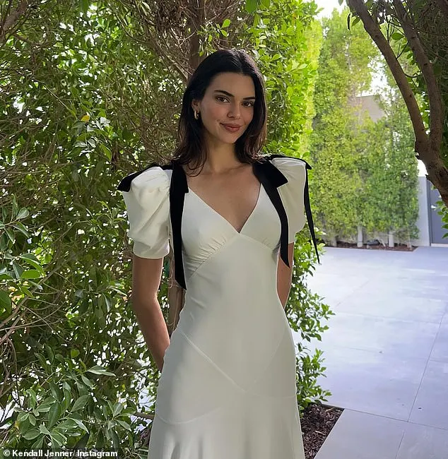 Kendall Jenner looked every inch the stunning supermodel on Easter Sunday