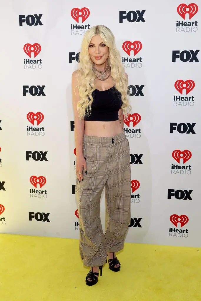 Tori Spelling attends the 2024 iHeartRadio Music Awards