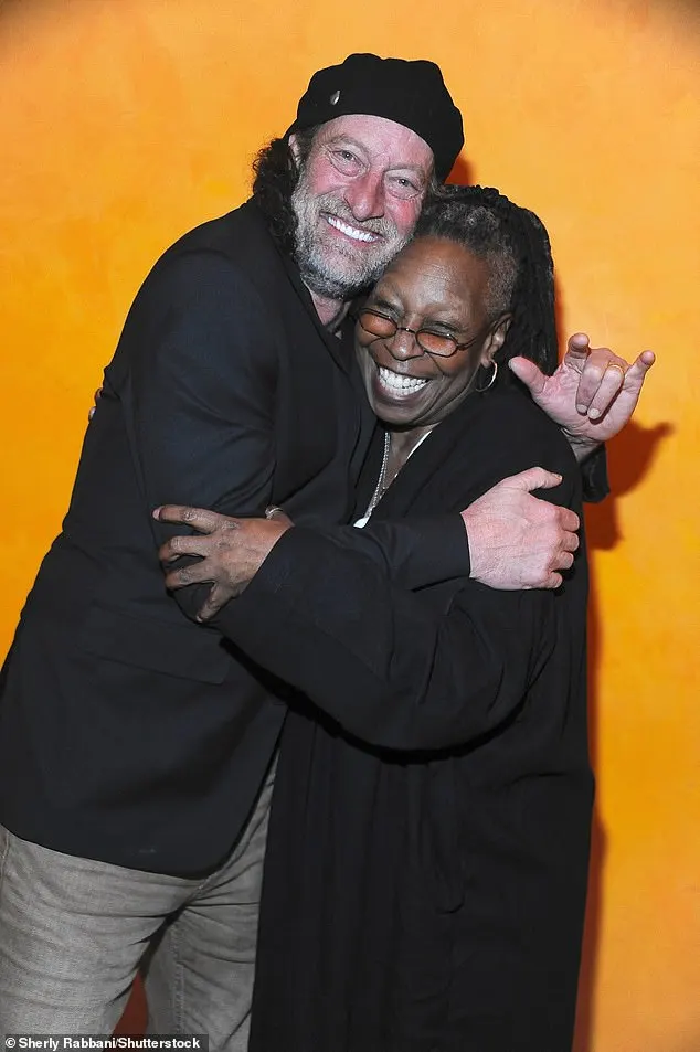 Goldberg also hit the red carpet at the event, and was seen posing with deaf Oscar-winning actor Troy Kotsur