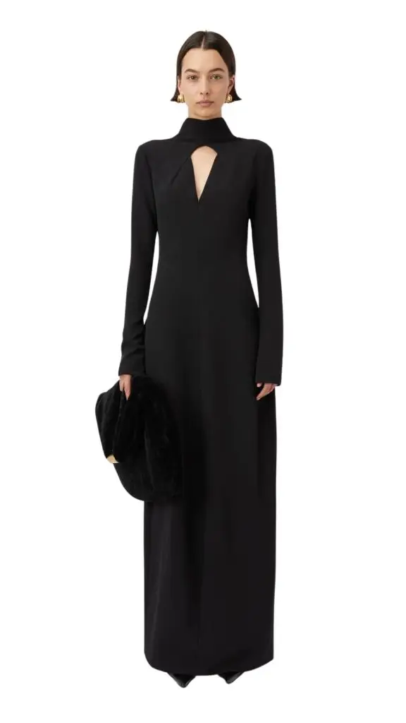 winter-wedding-guest-dress-camilla-marc-black (1)