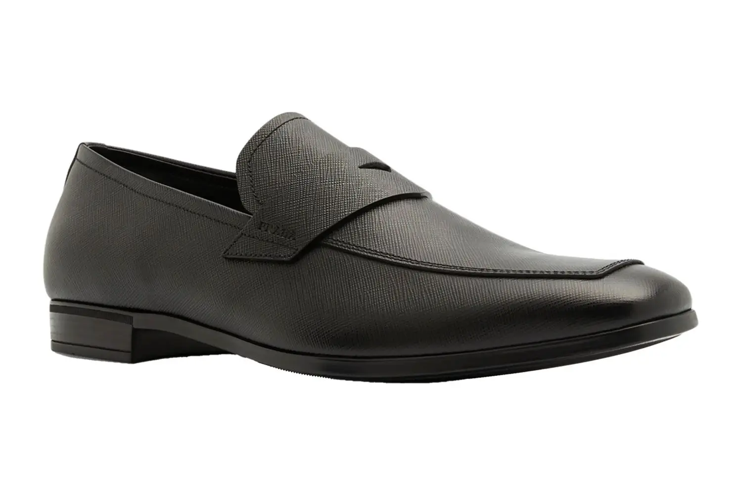 Prada Saffiano Leather Penny Loafer