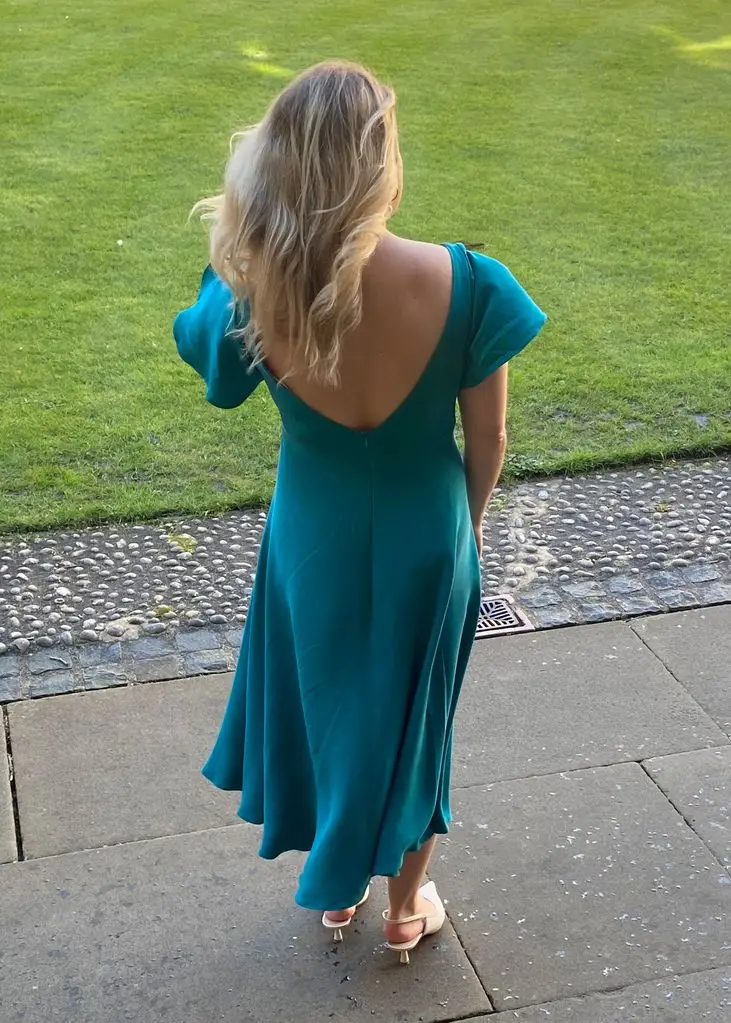 Kate wedding dress from the back