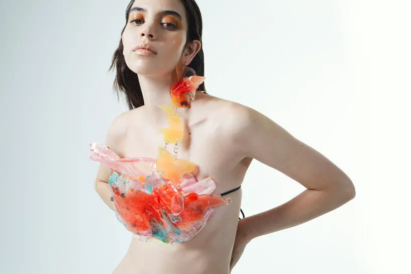 kim mesches color-changing resin tops dresses heat-activated technology