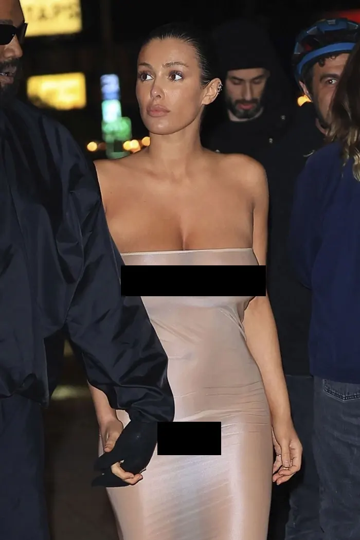 Bianca Censori Goes Out In See-Through Dress, And All Fans Make The Same Joke