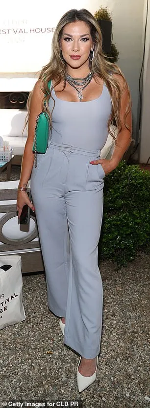 So You Think You Can Dance star Allison Holker, 36, put her formidable figure on display in a tight grey tank top tucked into a pair of matching slacks