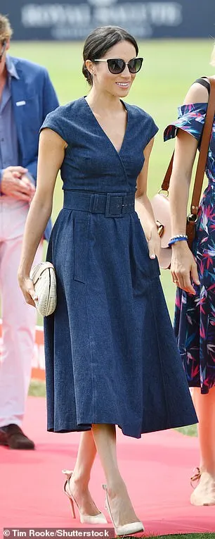 Meghan attends the Berkshire Polo Club in 2018