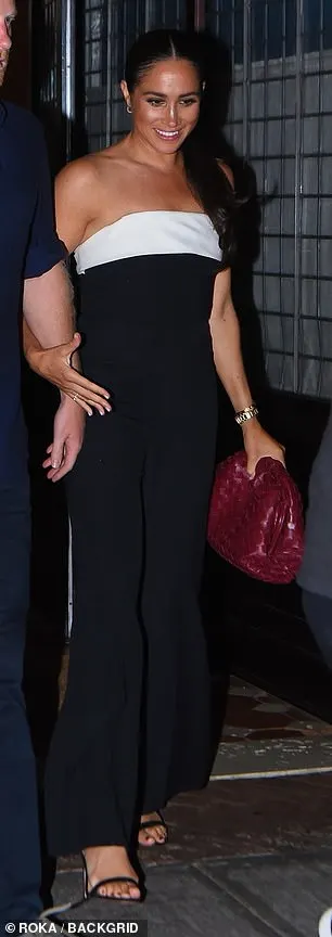 Meghan leaves Locanda Verde in New York after having dinner with friends in 2022