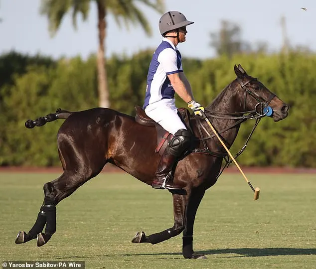 The youngest son of King Charles used to regularly compete in matches alongside his father and his brother, Prince William