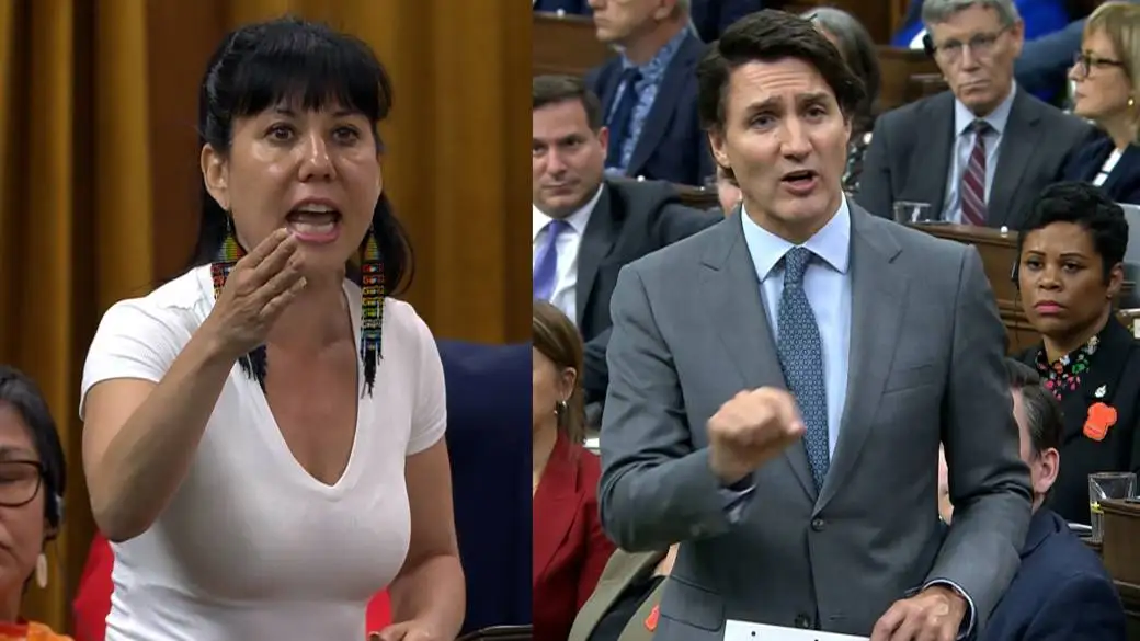 Click to play video: 'Indigenous Peoples Day: MP calls upon Trudeau to implement Red Dress alert system amid ‘genocide’'