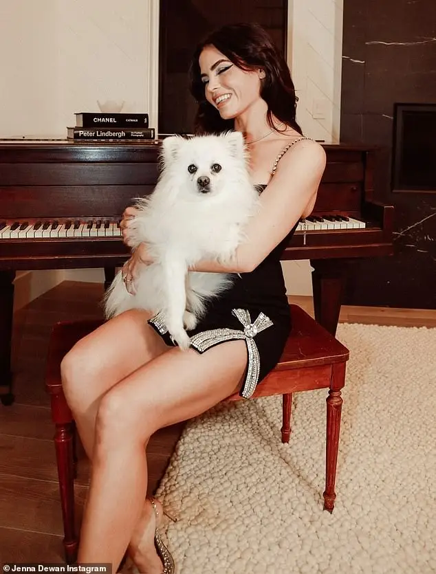 The Step Up star wrote: 'Yesterday I had to say one of the hardest goodbyes as my first baby, Meeka, crossed over the rainbow bridge. I knew this day was coming and yet it still feels completely surreal to be writing this'