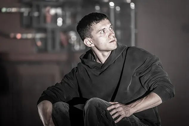Tom actor, 27, is playing Romeo Montague (pictured) in Shakespeare's famous romance