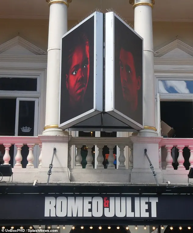 The play stars Francesca Amewudah-Rivers as Juliet and Tom as Romeo