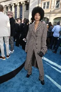 willow smith, acne studios, Bad Boys: Ride or Die premiere red carpet outfit look style