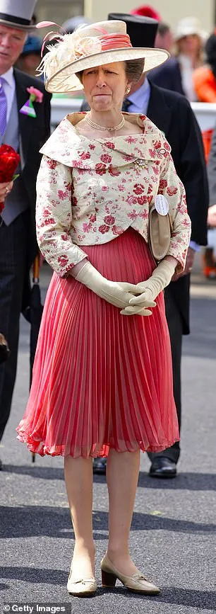 The following year, she recycled her ensemble for Royal Ascot, this time swapping her fascinator for a wide-brimmed hat