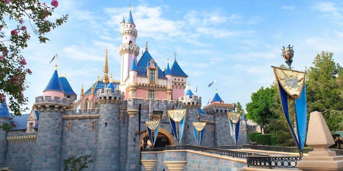 Sleeping Beauty Castle at Disneyland.