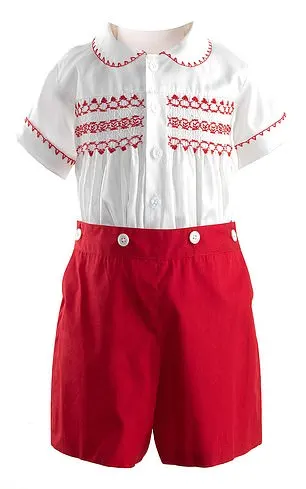 The adorable outfit, featuring hand-smocking, sold out within hours of Prince George's appearance. It now costs £94