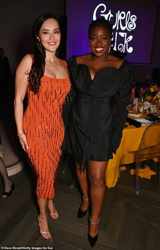 Rita Ora's sister was at the bash alongside Clara Amfo who looked lovely in a leggy black dress