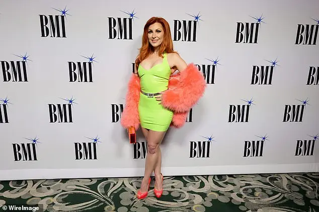 Bonnie McKee ¿ who famously co-wrote Katy Perry's 2010 hit Teenage Dream with Perry and Blanco ¿ stole attention in a sexy neon yellow latex dress