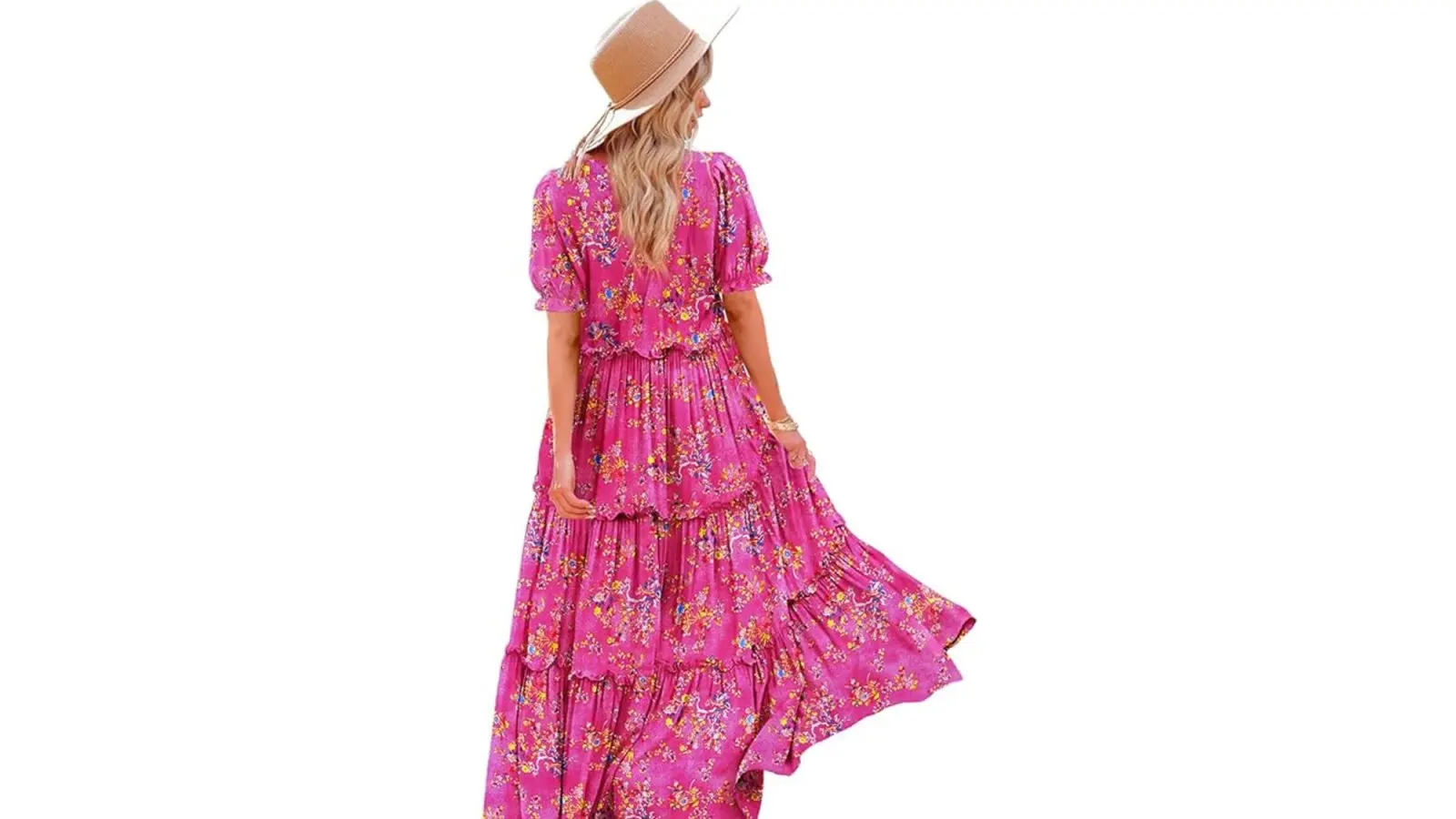 Yesno floral maxi dress