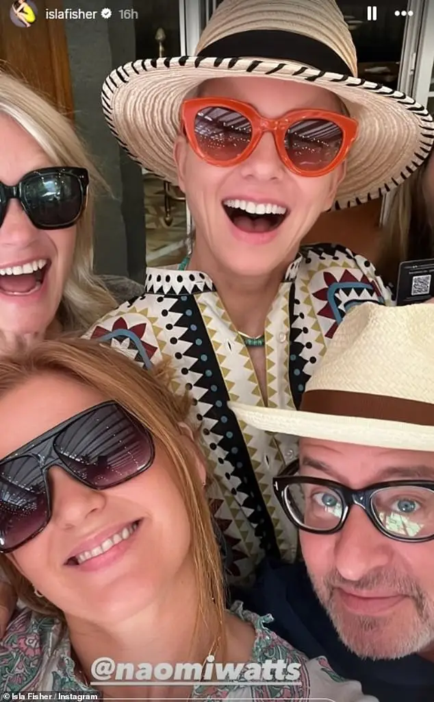 The Australian actress, 48, also shared pictures with Naomi as they enjoyed the sights of Mexico on another day