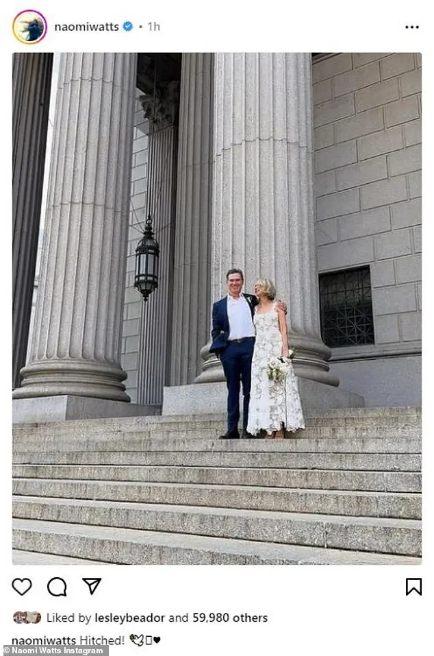 The pair announced they had wed in a simple courthouse ceremony in New York on social media on June 10, 2023