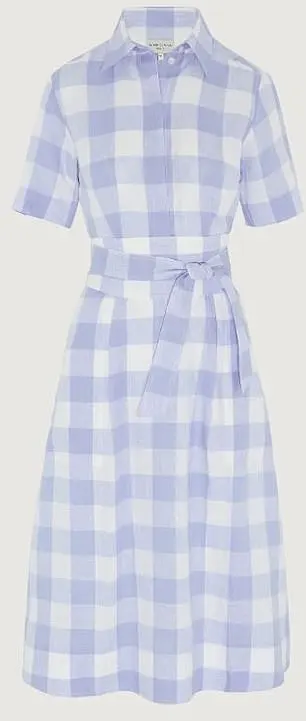 Gingham dress, £295, jasper conran.com