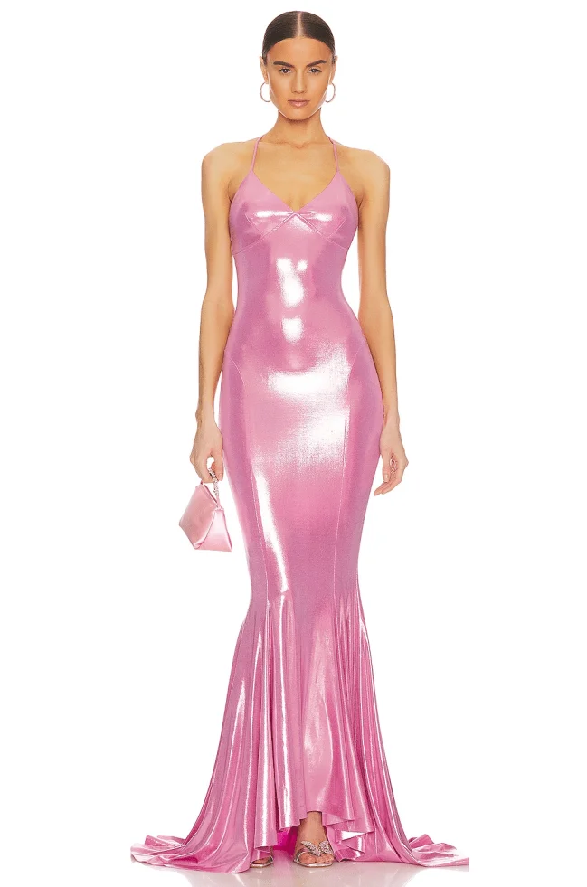 Norma Kamali Mermaid Fishtail Gown