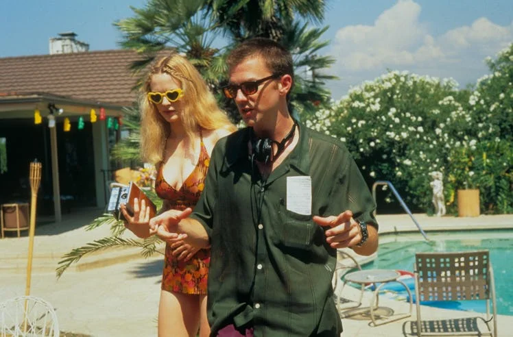 paul thomas anderson on the boogie nights set