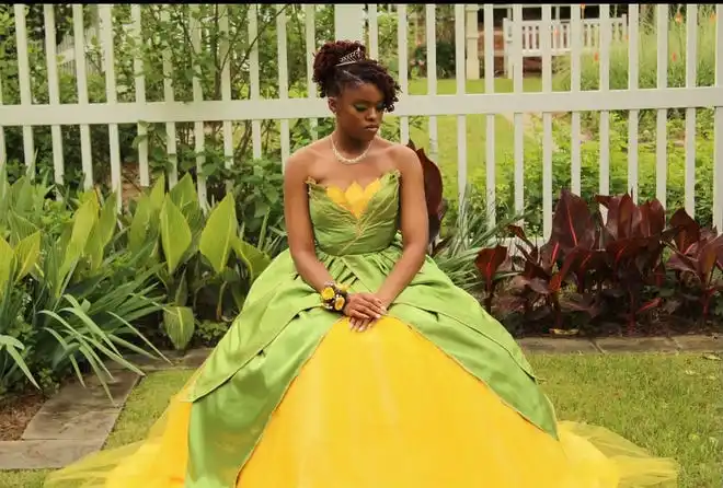 After Layla Hildreth's dress garnered national attention, Imagineers invited her to Walt Disney World and she got a sneak preview of the ride.