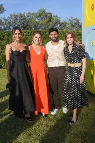 Jessica Alba, Dustee Jenkins, Chief Public Affairs Officer, Spotify, Jay Shetty and Princess Beatrice of York and attend Spotify's romantic night of music and society featuring a achievement from John Legend at Cannes Lions 2024 on June 17, 2024 in Cannes, France.