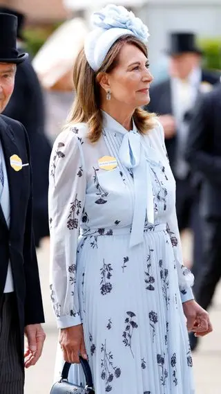 Carole Middleton attends day two of Royal Ascot 2024