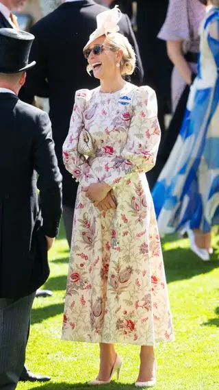 Zara Tindall attends day two of Royal Ascot 2024 at Ascot Racecourse