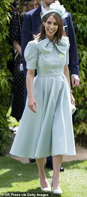 Alex Jones (pictured) and Charlotte Hawkins lead the glamour at Ascot races as they stepped out to fifth day of Ascot races on Saturday