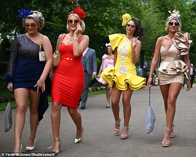 Revellers were snapped boasting a rainbow of colours, while many opted for wild and wonderful outfits for the occasion