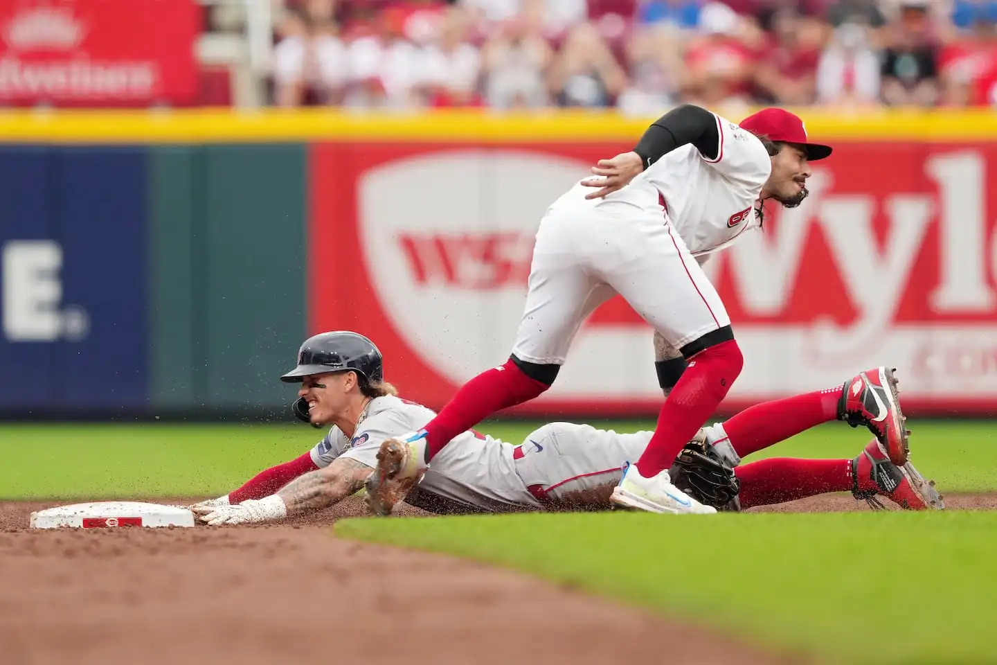 Jarren Duran stole his 20th base of the season in the third inning.