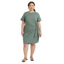 Product image of Short Sleeve Mini T-Shirt Wrap Dress