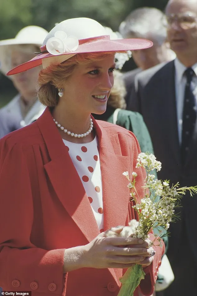 Diana, Princess of Wales visits the Royal Botanic Gardens in Melbourne, Australia, November 1985