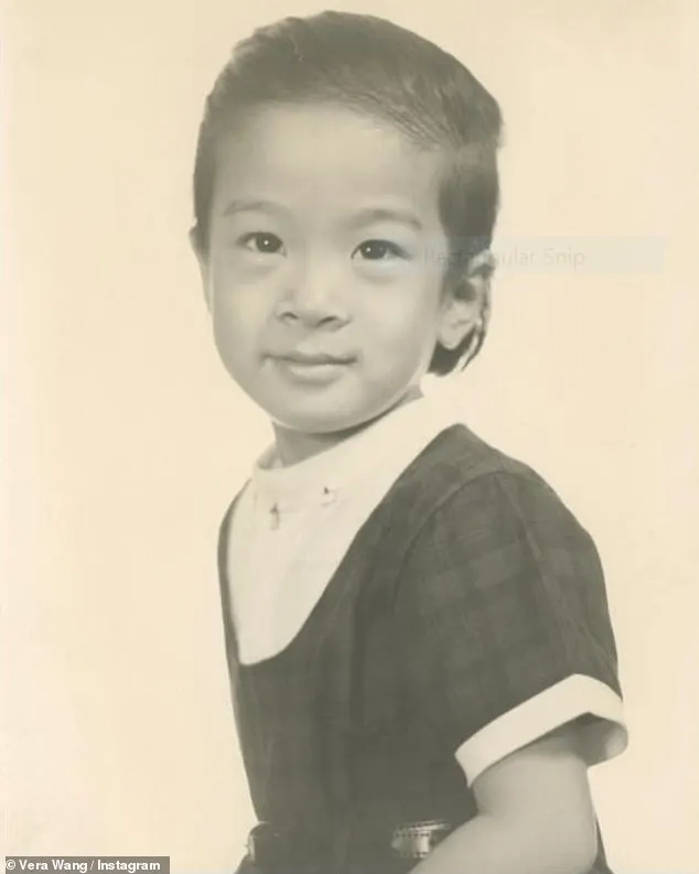 Vera Wang shared an adorable throwback photo on social media in celebration of turning 75