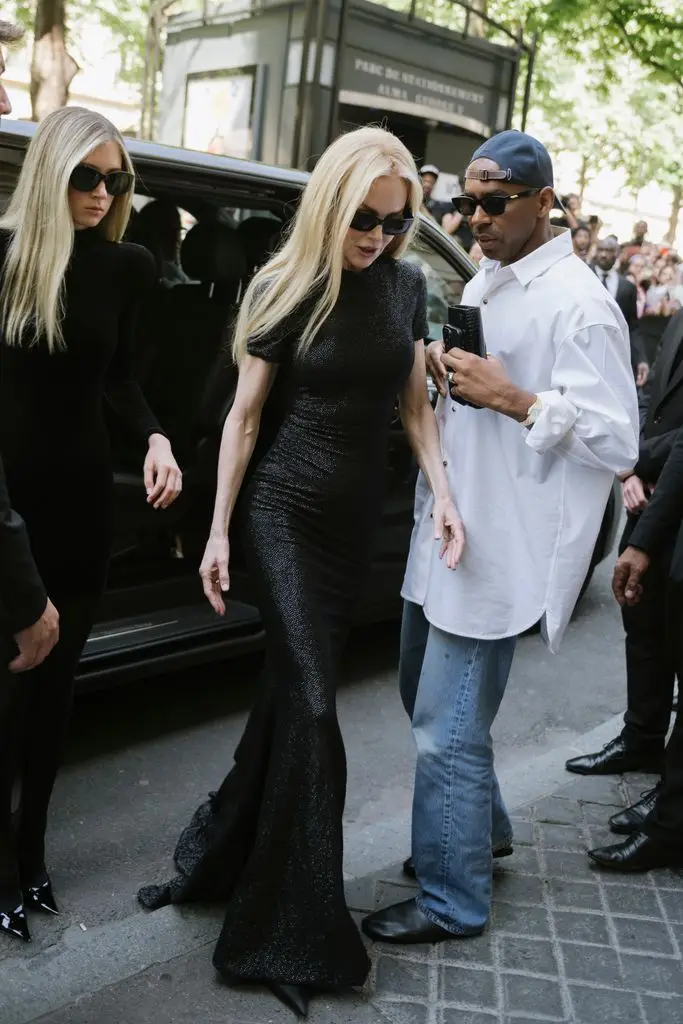 Sunday Rose Kidman-Urban and Nicole Kidman attend the Balenciaga 53rd CoutureÂ Collection as part of Paris Fashion Week on June 26, 2024 in Paris, France