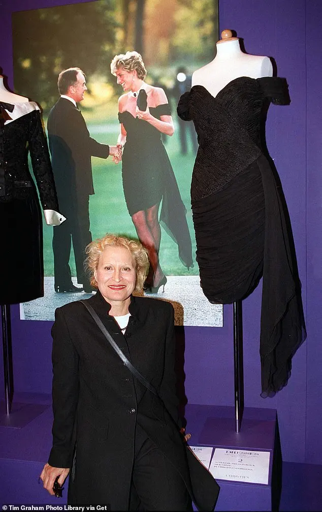 Christina Stambolian (pictured) says she remembered Princess Diana asking for a 'special dress for a special occasion' in her store back in 1991