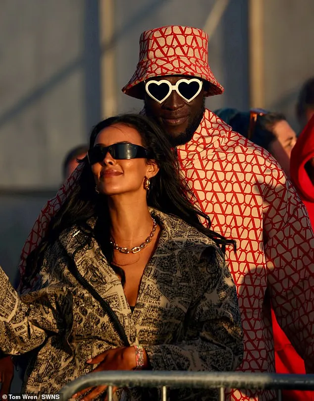 Maya and her boyfriend Stormzy were spotted cosying up to each other at the festival, with the rapper caught snapping pictures of his girlfriend on a disposable camera