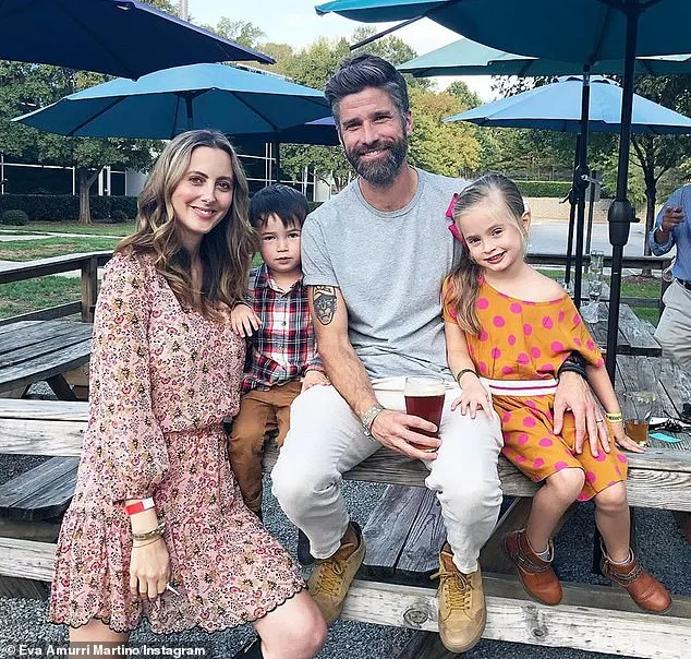 She is a mother to daughter Marlowe, eight, and sons Major, seven, and Mateo, four from her nine year marriage to former soccer star Kyle Martino